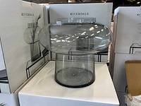 Riverdale vaas lune smoke 35 cm - afbeelding 3 van  6