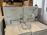 Riverdale vaas lune transparant 25 cm - afbeelding 1 van  6