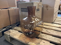 Riverdale vaas noon amber | ø31x40cm - afbeelding 1 van  5