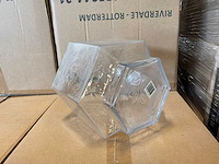 Riverdale vaas pure elegance 25 cm, transparant (2x) - afbeelding 5 van  7