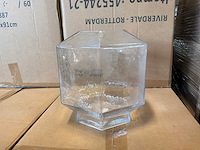 Riverdale vaas pure elegance 25 cm, transparant (4x) - afbeelding 1 van  7