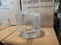 Riverdale vaas pure elegance 25 cm, transparant - afbeelding 1 van  5