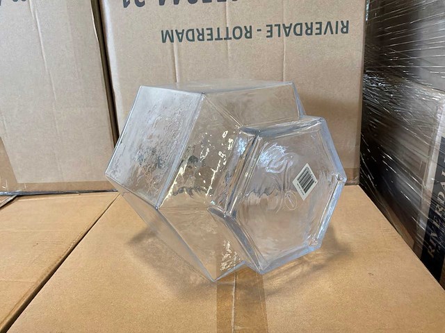 Riverdale vaas pure elegance 25 cm, transparant - afbeelding 3 van  5