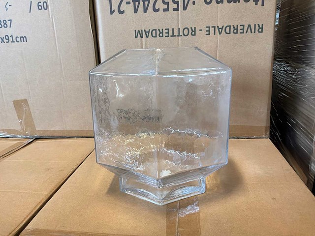 Riverdale vaas pure elegance 25 cm, transparant - afbeelding 1 van  3