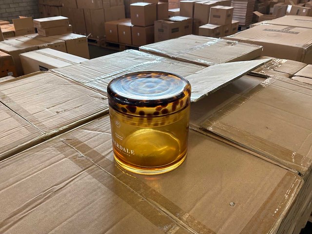 Riverdale voorraadpot amber 12 cm (12x) - afbeelding 4 van  7