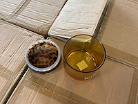 Riverdale voorraadpot amber 12 cm (12x) - afbeelding 5 van  7