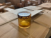 Riverdale voorraadpot amber 12 cm (4x) - afbeelding 2 van  3