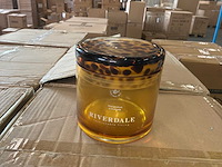 Riverdale voorraadpot amber 12 cm (4x) - afbeelding 3 van  7