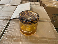 Riverdale voorraadpot amber 12 cm (4x) - afbeelding 3 van  6
