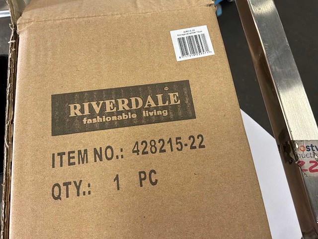 Riverdale voorraadpot amber 12 cm (8x) - afbeelding 7 van  7