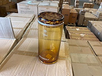 Riverdale voorraadpot amber 25 cm (3x) - afbeelding 5 van  6
