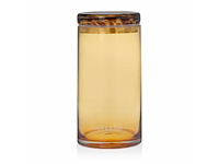 Riverdale voorraadpot amber 25 cm (4x) - afbeelding 1 van  6