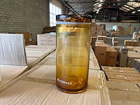 Riverdale voorraadpot amber 25 cm (4x) - afbeelding 3 van  6