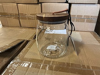 Riverdale voorraadpot pip transparant 14cm (4x) - afbeelding 1 van  5