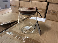 Riverdale voorraadpot pip transparant 14cm (4x) - afbeelding 2 van  9