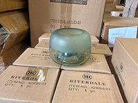 Riverdale votive windlicht 12cm (8x) - afbeelding 3 van  8