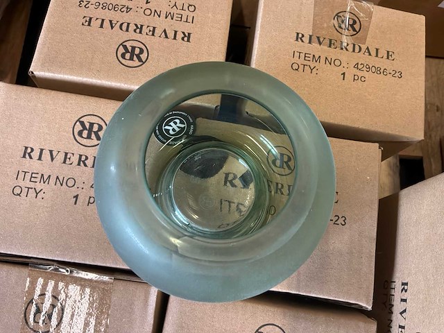 Riverdale votive windlicht 12cm (8x) - afbeelding 7 van  8