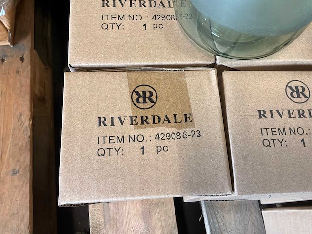 Riverdale votive windlicht 12cm (8x) - afbeelding 8 van  8
