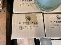 Riverdale votive windlicht 12cm (8x) - afbeelding 8 van  8