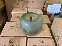 Riverdale votive windlicht 12cm (9x) - afbeelding 4 van  5