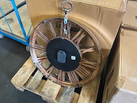 Riverdale wandklok luton silver 70 cm - afbeelding 7 van  9