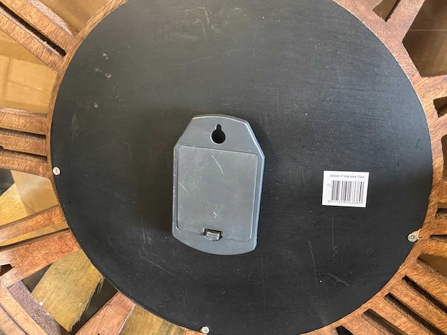 Riverdale wandklok luton silver 70 cm - afbeelding 9 van  10