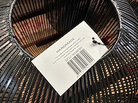 Riverdale windlicht 45 cm zwart (5x) - afbeelding 5 van  9