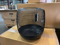 Riverdale windlicht oly 30cm zwart (4x) - afbeelding 2 van  7