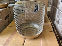 Riverdale windlicht oly 42cm goud - afbeelding 4 van  7