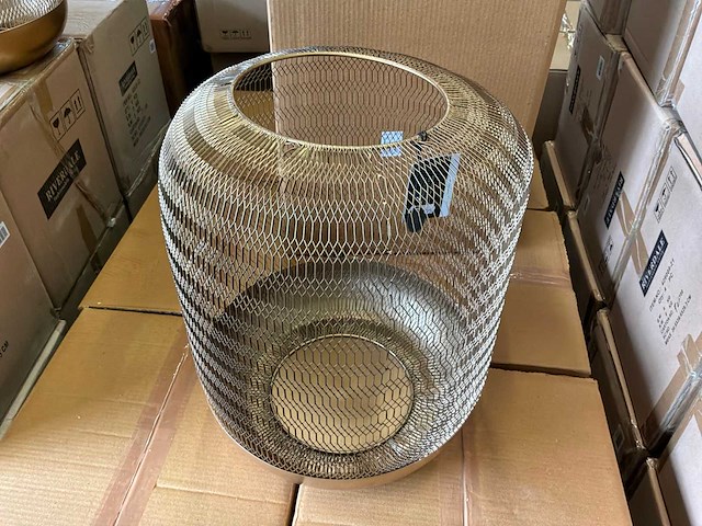 Riverdale windlicht oly 42cm goud - afbeelding 5 van  7