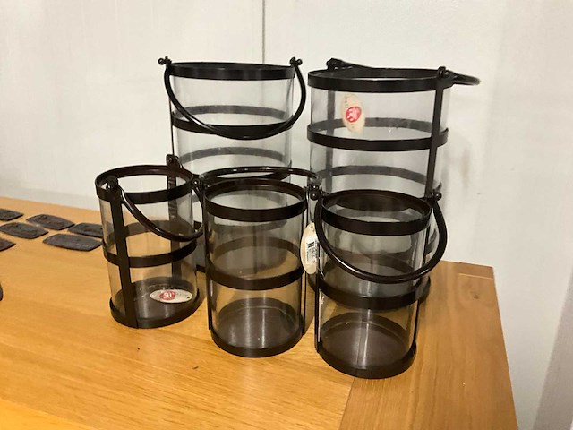 Riverdale windlichten (5x) - afbeelding 2 van  4