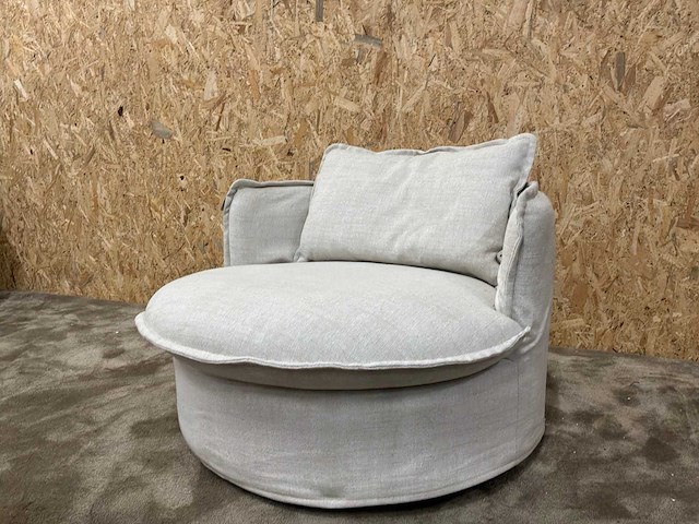 Riviera maison alcudia draaibare lounge fauteuil - afbeelding 2 van  8