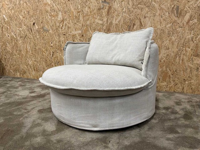 Riviera maison alcudia draaibare lounge fauteuil - afbeelding 3 van  8