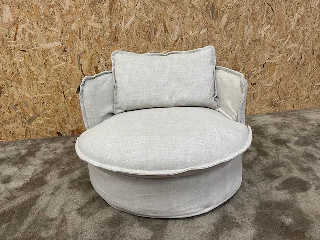 Riviera maison alcudia draaibare lounge fauteuil - afbeelding 5 van  8