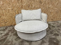 Riviera maison alcudia draaibare lounge fauteuil - afbeelding 5 van  8