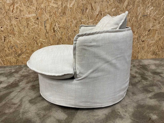 Riviera maison alcudia draaibare lounge fauteuil - afbeelding 6 van  8
