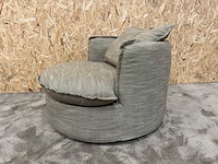 Riviera maison alcudia draaibare lounge fauteuil - afbeelding 1 van  11