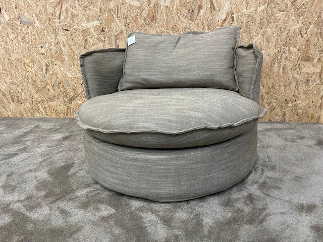 Riviera maison alcudia draaibare lounge fauteuil - afbeelding 6 van  11