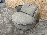 Riviera maison alcudia draaibare lounge fauteuil - afbeelding 8 van  11