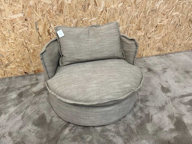 Riviera maison alcudia draaibare lounge fauteuil - afbeelding 9 van  11
