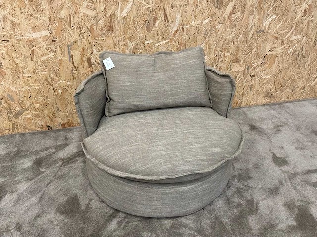 Riviera maison alcudia draaibare lounge fauteuil - afbeelding 10 van  11