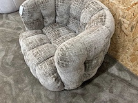 Riviera maison arosa draaibare fauteuil - afbeelding 11 van  12