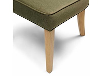 Rivièra maison balmoral mohair eetkamerstoel (4x) - afbeelding 4 van  5