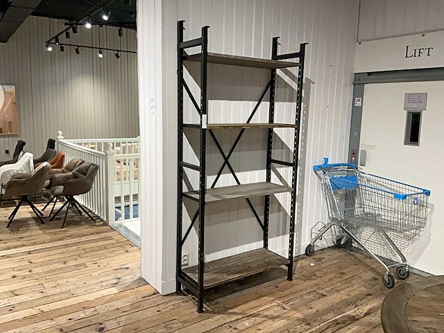 Rivièra maison bowery cabinet open kast - afbeelding 2 van  6