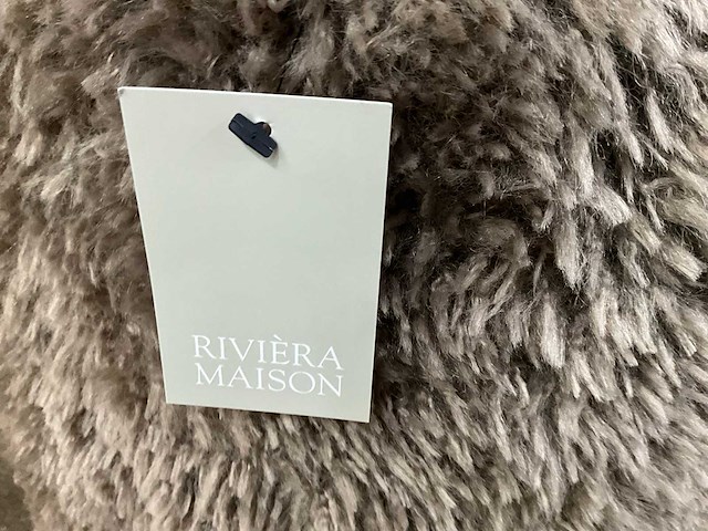 Riviera maison bowery poef - afbeelding 7 van  8