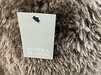 Riviera maison bowery poef - afbeelding 7 van  8