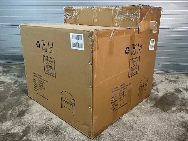 Rivièra maison cadiz loungestoel (2x) - afbeelding 2 van  4