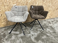 Riviera maison carnaby draaibare eetkamerstoel (2x) - afbeelding 4 van  8