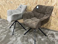 Riviera maison carnaby draaibare eetkamerstoel (2x) - afbeelding 7 van  8