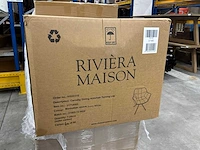 Rivièra maison carnaby draaibare eetkamerstoel (6x) - afbeelding 6 van  6